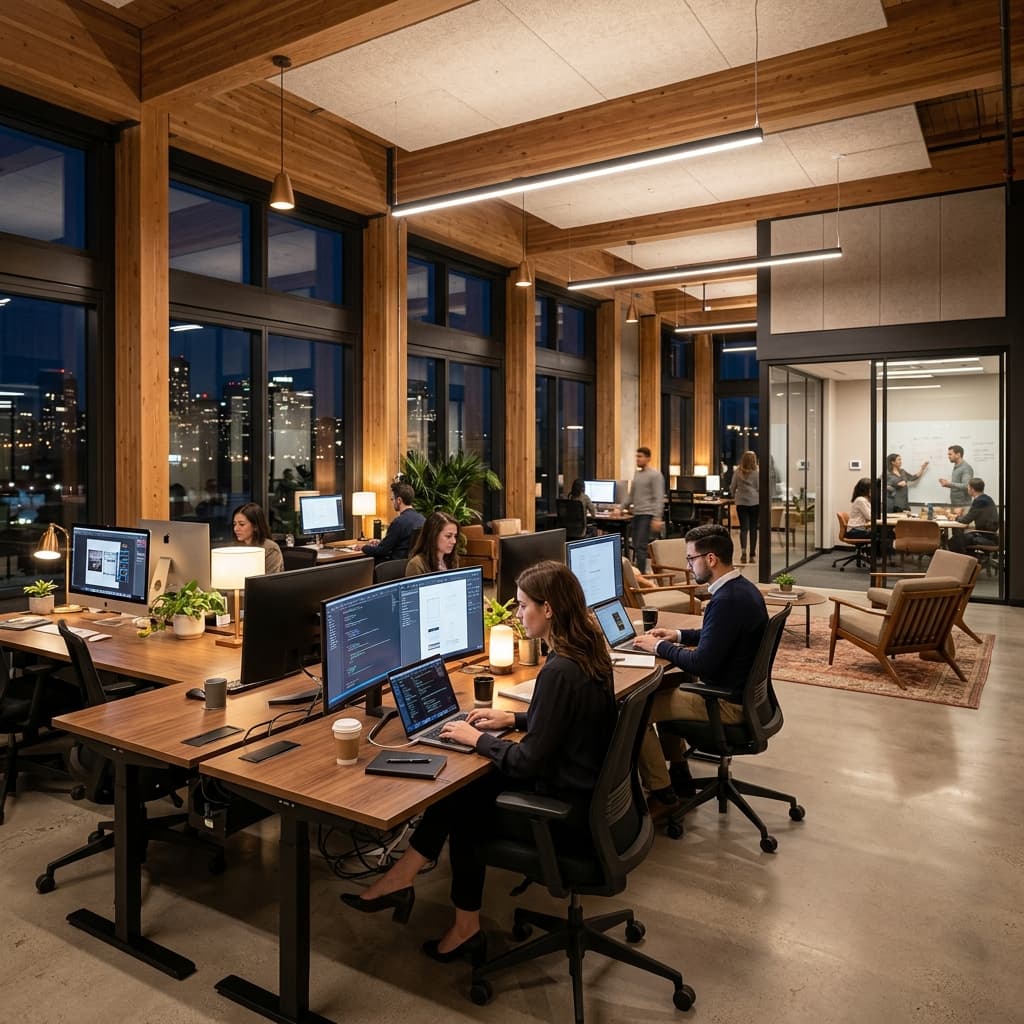 Workspace interior