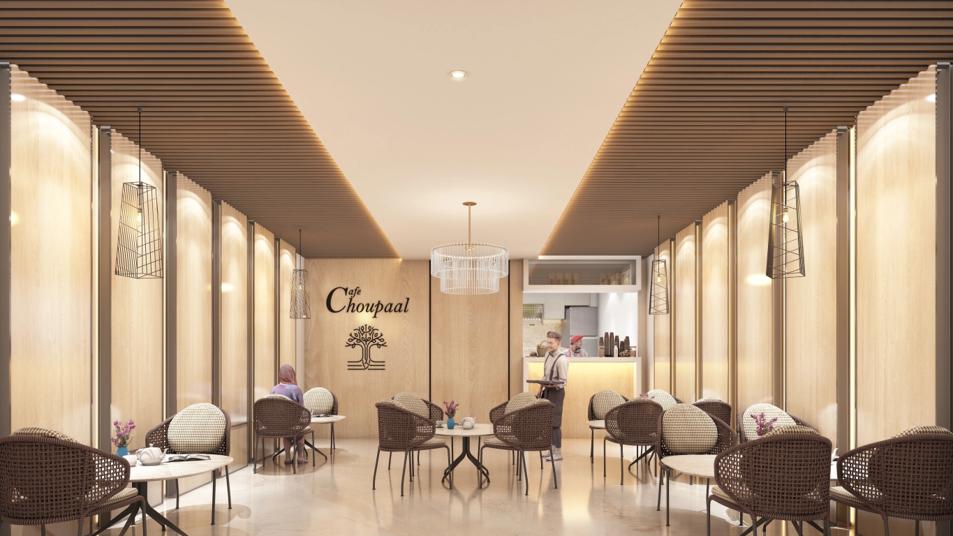 Indoor Cafeteria